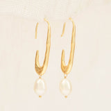 Navya Pearl Drop Earrings