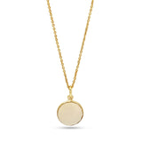 Lara Green Chalcedony Necklace