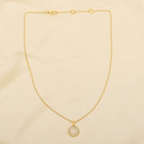 Lara Green Chalcedony Necklace