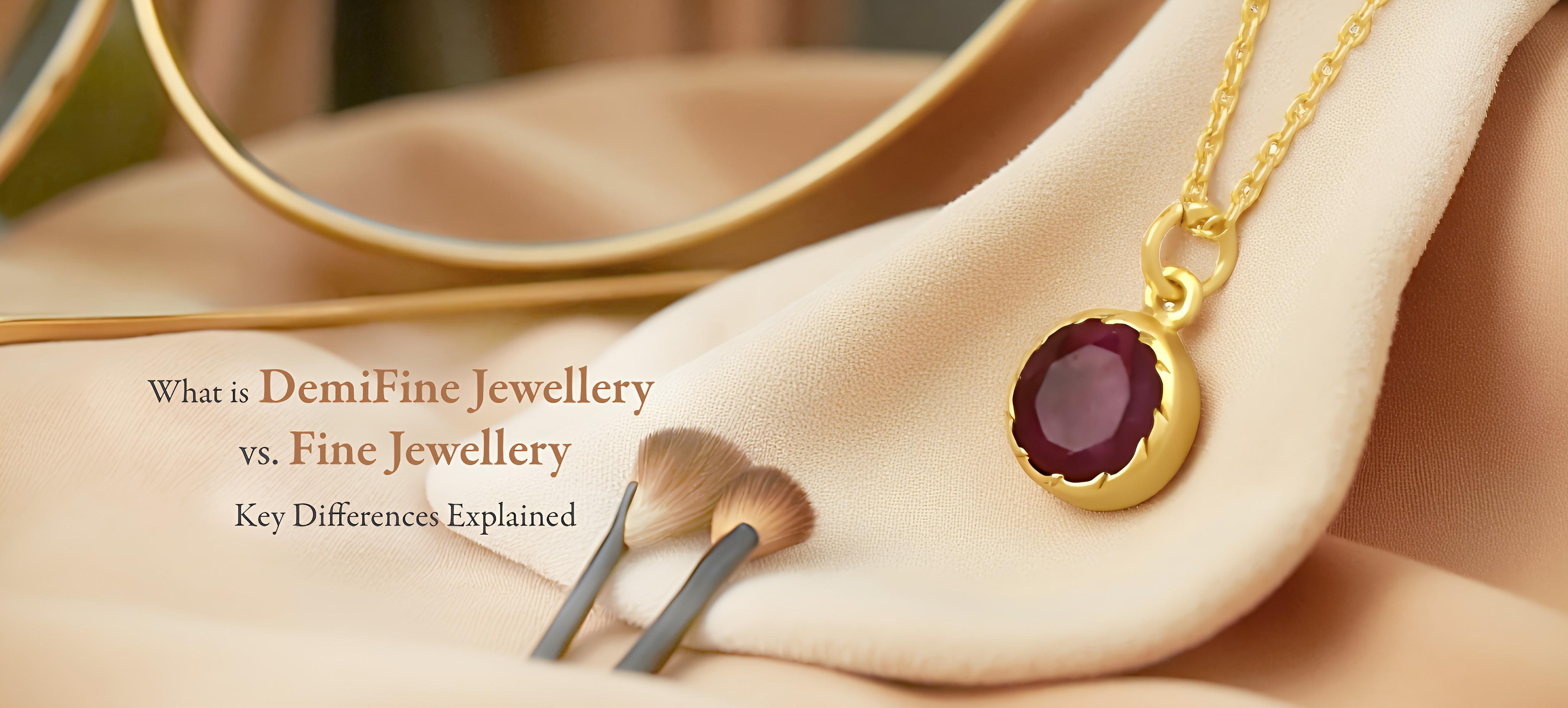 What is Demi-Fine Jewellery vs. Fine Jewellery: Key Differences Explained