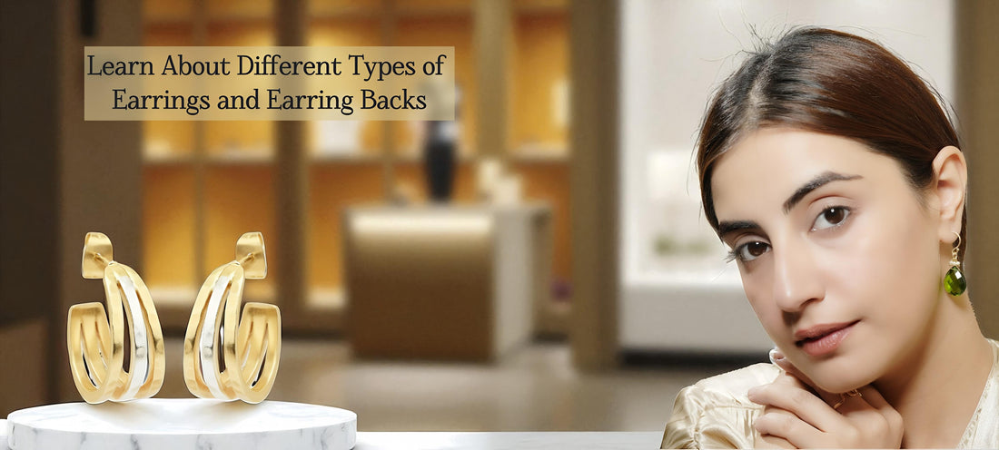 15 Different Types of Earrings and Earring Backs