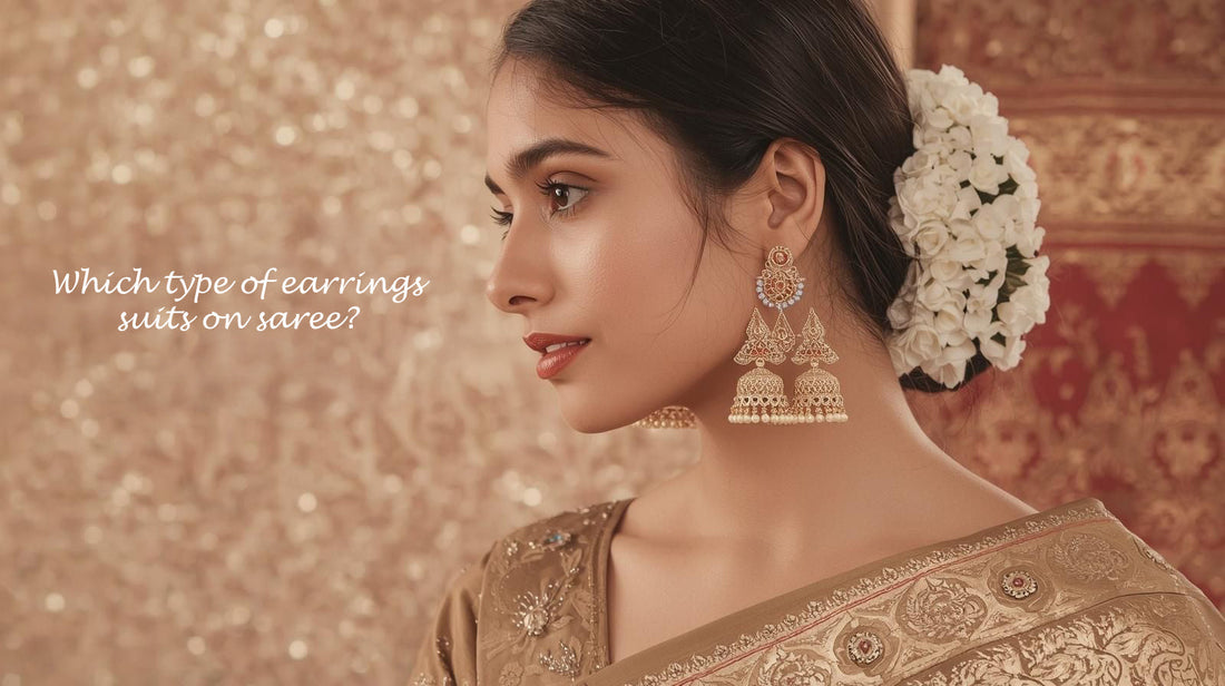 Perfect Earrings for Saree – Complete Styling Guide by La Vita Jewels