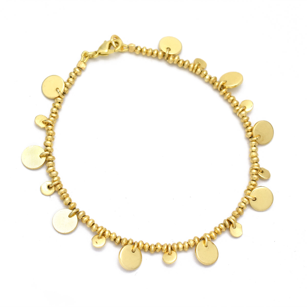 Minimalist Beaded Chain Bracelet