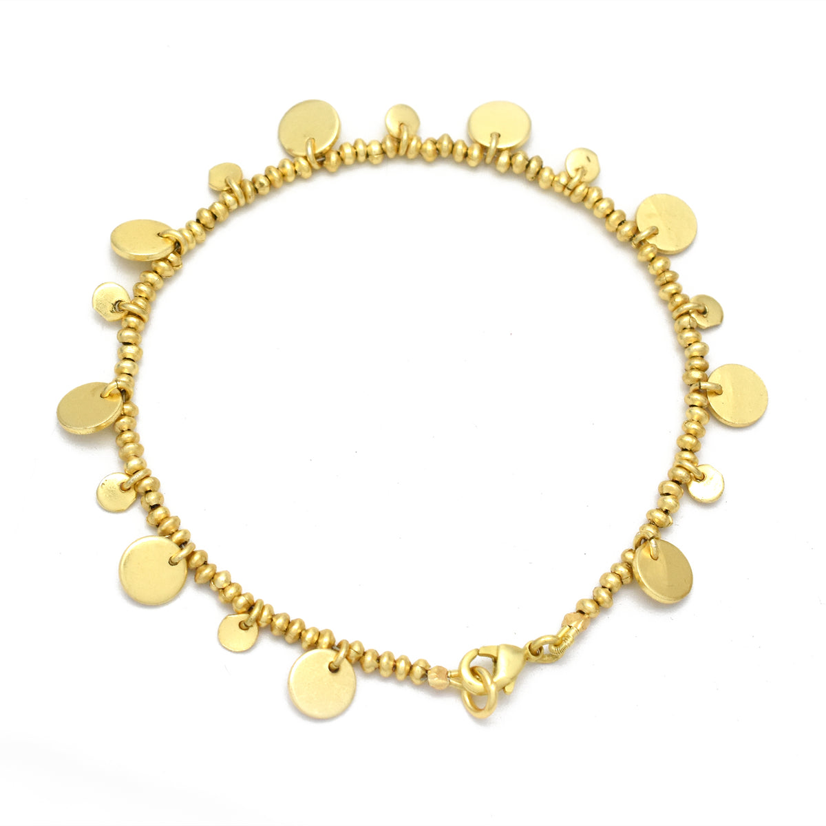 Minimalist Beaded Chain Bracelet