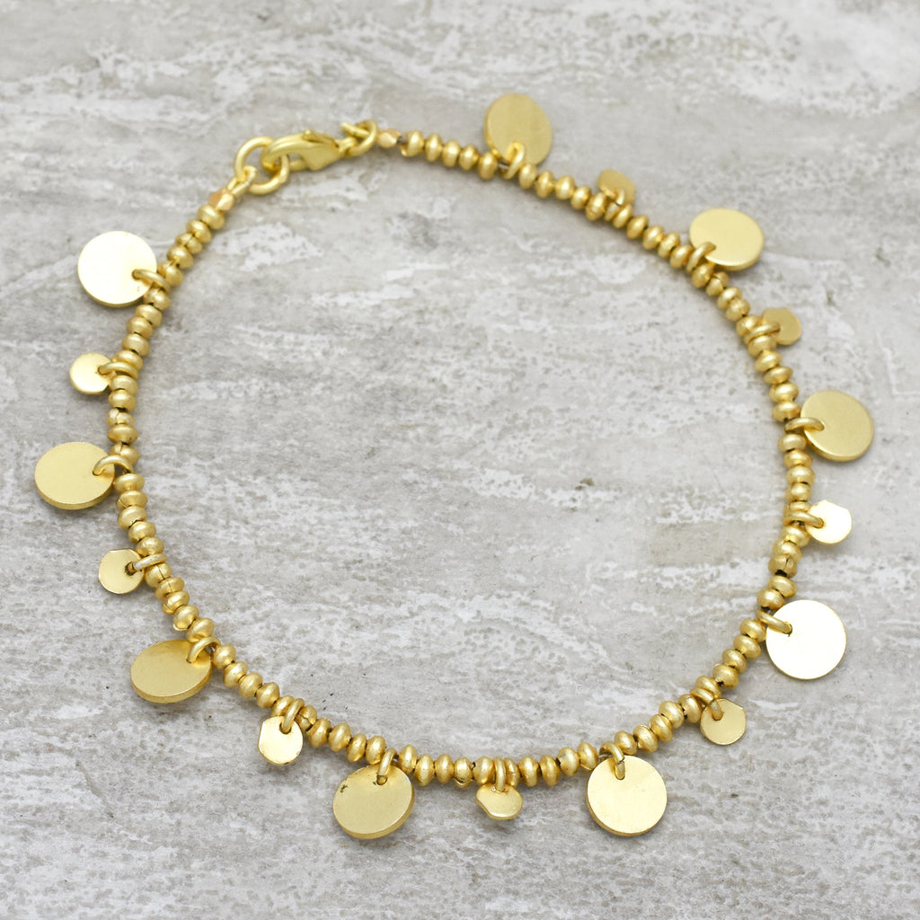 Minimalist Beaded Chain Bracelet