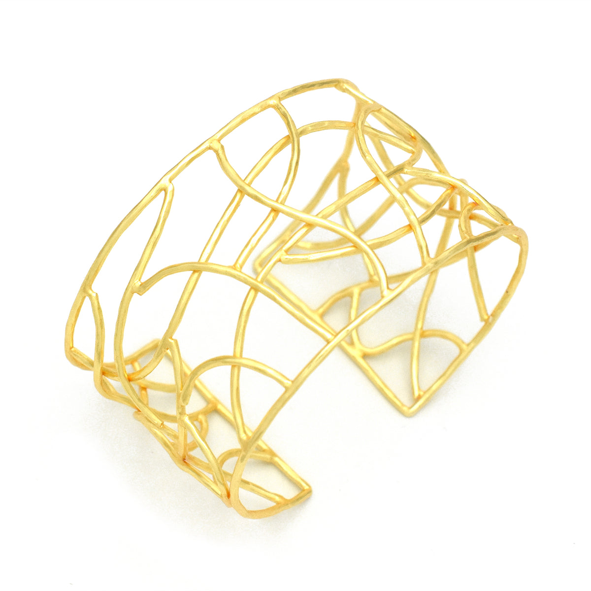 Modern Geometric Statement Bangle