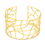 Modern Geometric Statement Bangle
