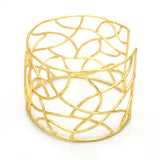 Modern Geometric Statement Bangle