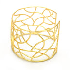 Modern Geometric Statement Bangle