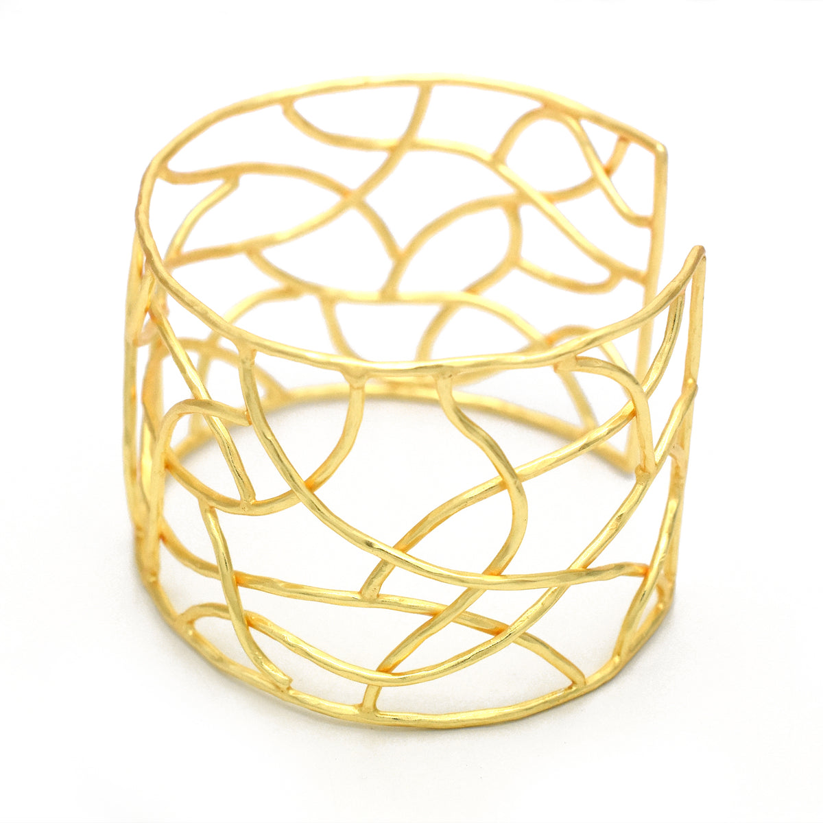 Modern Geometric Statement Bangle