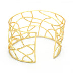Modern Geometric Statement Bangle