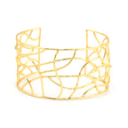 Modern Geometric Statement Bangle