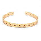 Sienna Mosaic Star-Set Cuff
