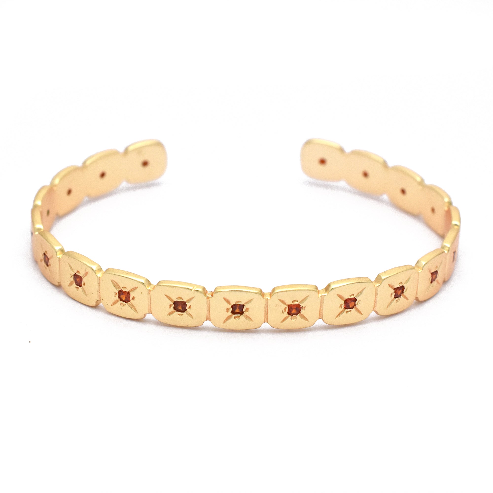 Sienna Mosaic Star-Set Cuff