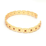 Sienna Mosaic Star-Set Cuff