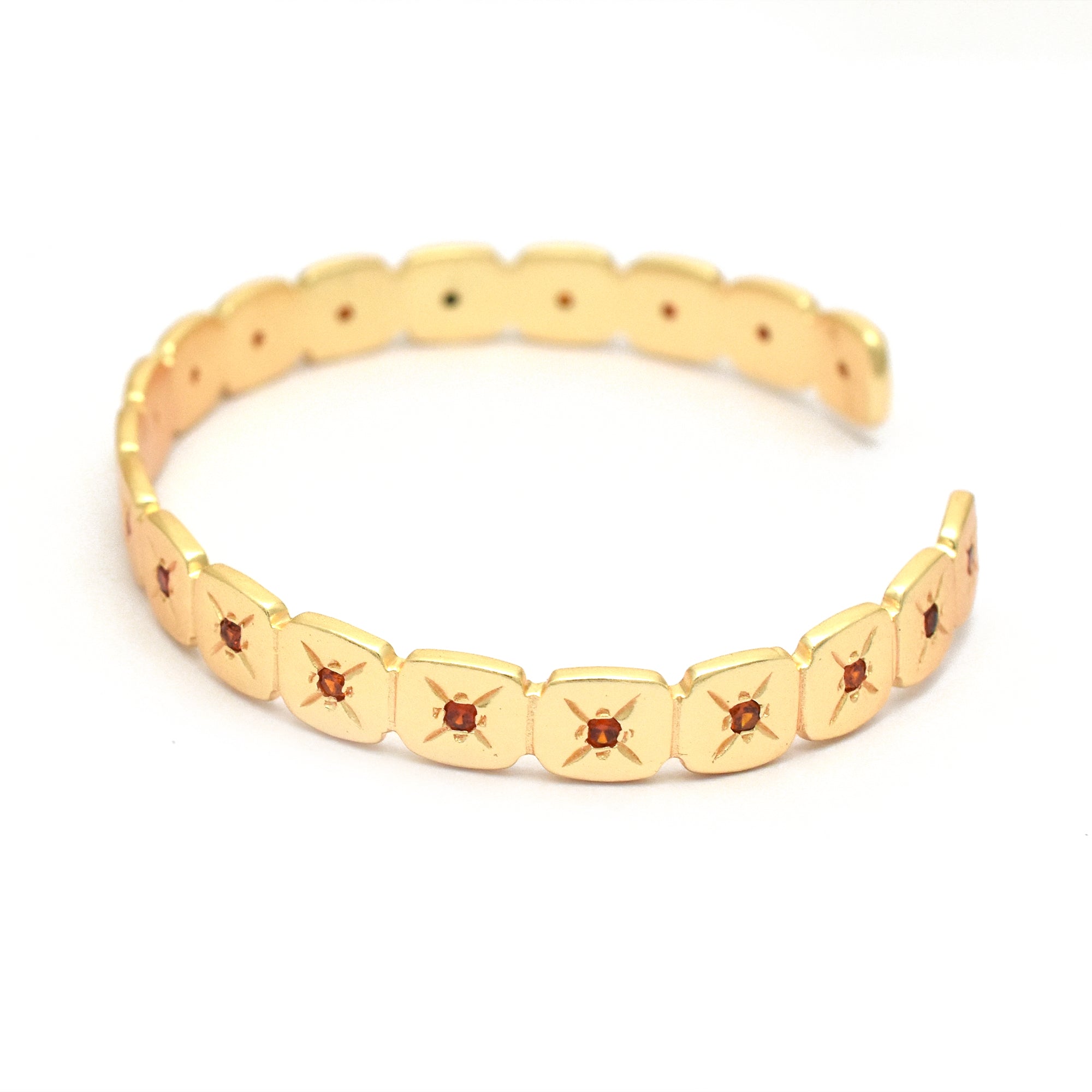 Sienna Mosaic Star-Set Cuff