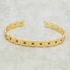 Sienna Mosaic Star-Set Cuff