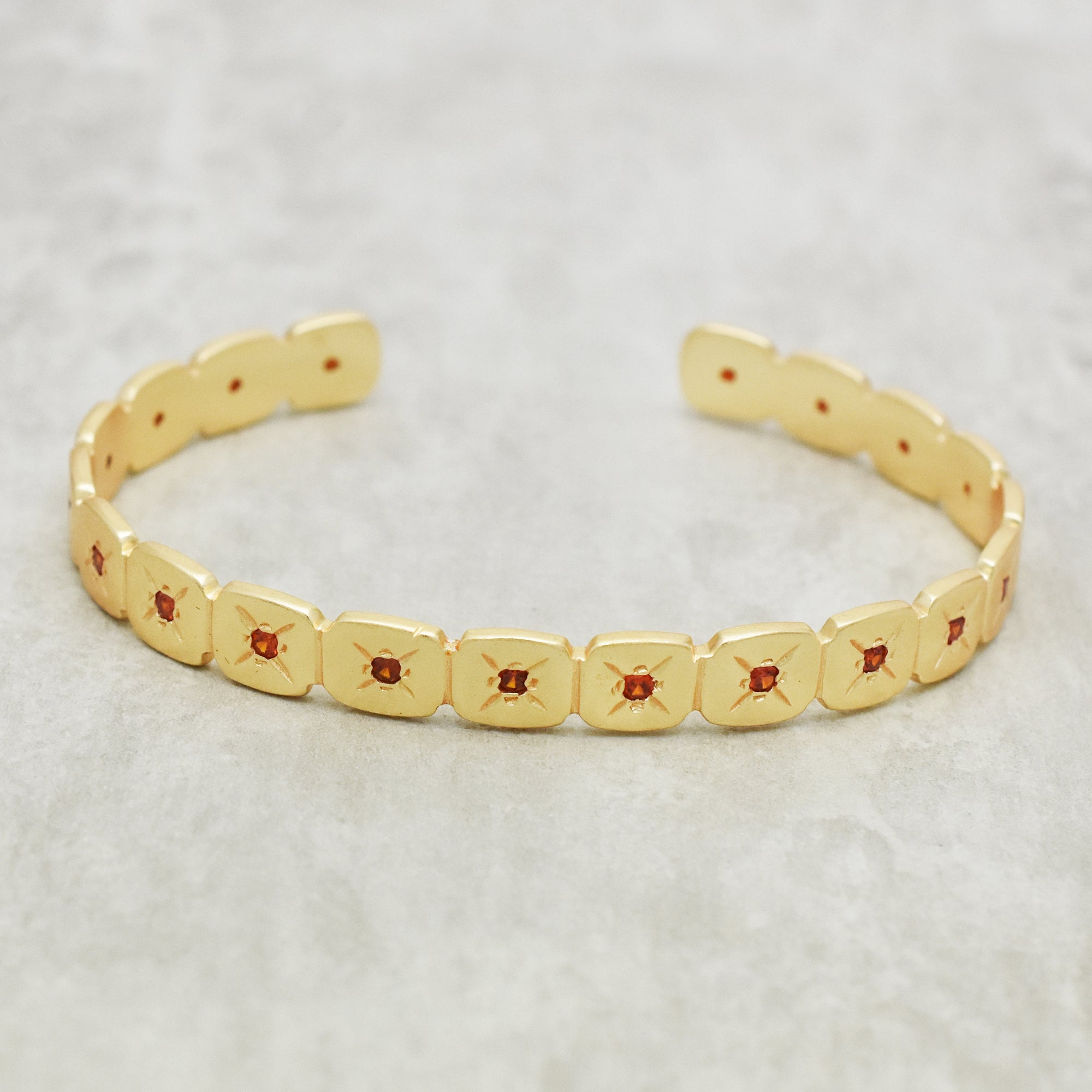 Sienna Mosaic Star-Set Cuff