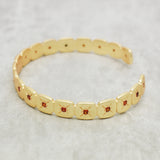 Sienna Mosaic Star-Set Cuff