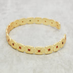 Sienna Mosaic Star-Set Cuff