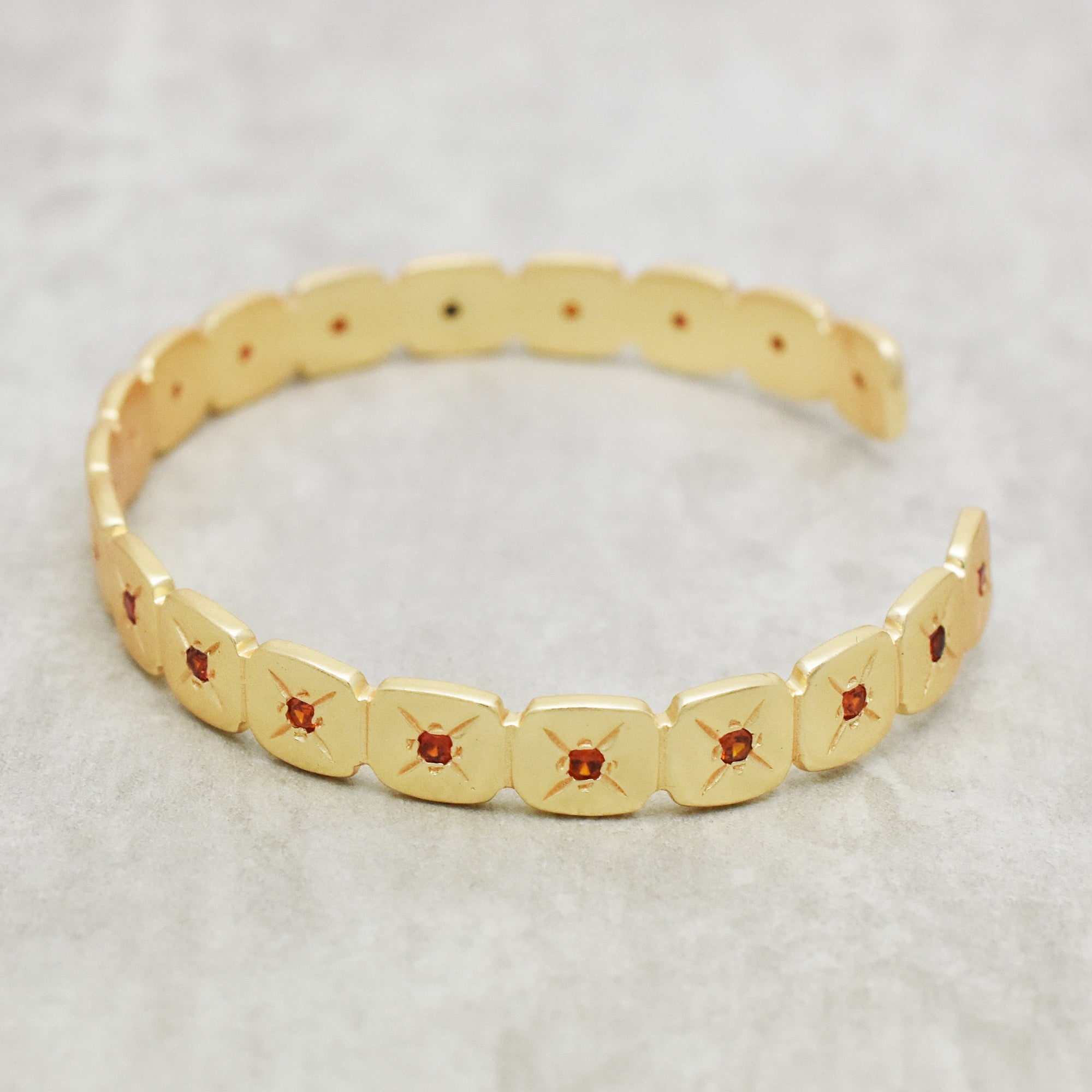 Sienna Mosaic Star-Set Cuff