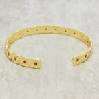 Sienna Mosaic Star-Set Cuff
