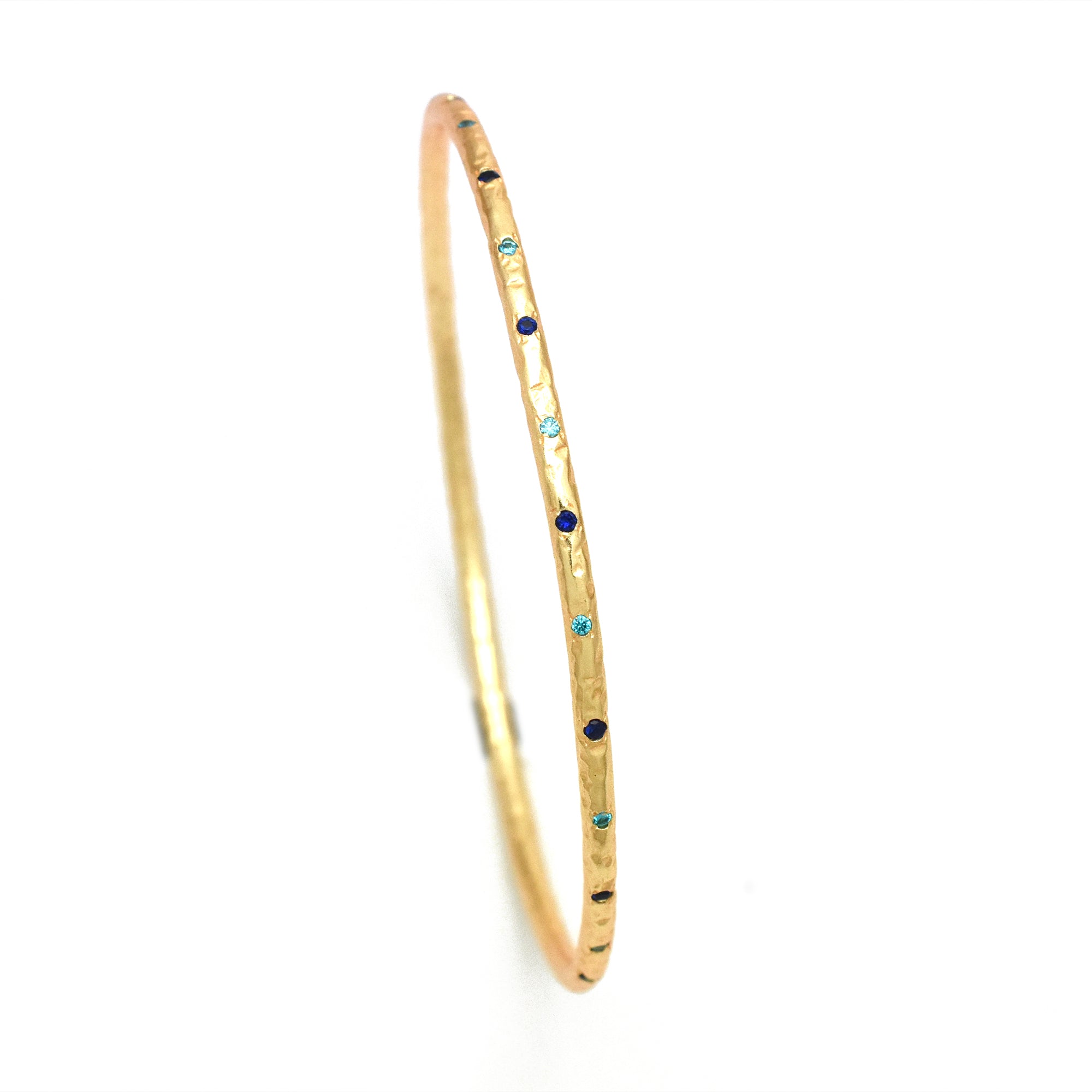 Mosaic Geometric Stone Link Bracelet