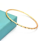 Mosaic Geometric Stone Link Bracelet
