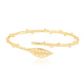 Gemini said Artemis Woodland Leaf Bypass Cuff