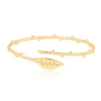 Gemini said Artemis Woodland Leaf Bypass Cuff