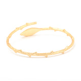 Gemini said Artemis Woodland Leaf Bypass Cuff