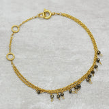 Pyrite Beads Gemstone Bracelets