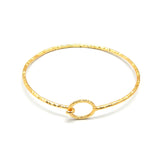 22k Gold, Silver Plated Hammered Metal Bracelets, Wholesale jewelry