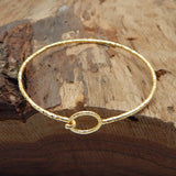 Brass 22k Gold, Silver Plated Hammered Metal Bracelets, Wholesale jewelry