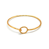 Brass Gold Plated Hammered Metal Bangles/Bracelets, Wholesale Jewelry