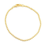 Brass Gold Plated Metal Chain Bracelets