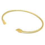 Open Cuff Bangle Bracelets, Leaf Adjustable Bangles, Wholesaler Jewelry