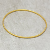 Gold, Rose Gold, Silver Plated Plain Metal Bangles