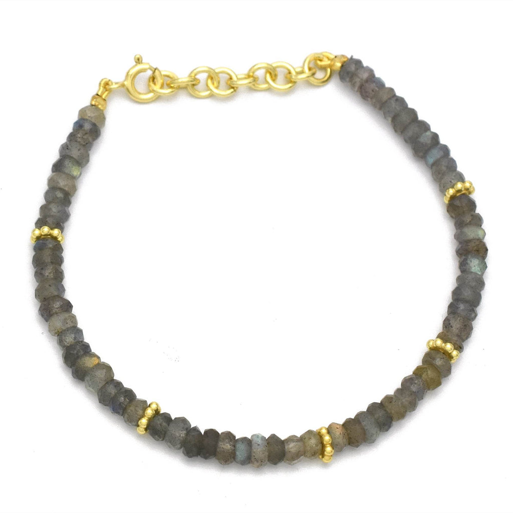 Multi Tourmaline Beads Bracelets - La Vitá Jewels