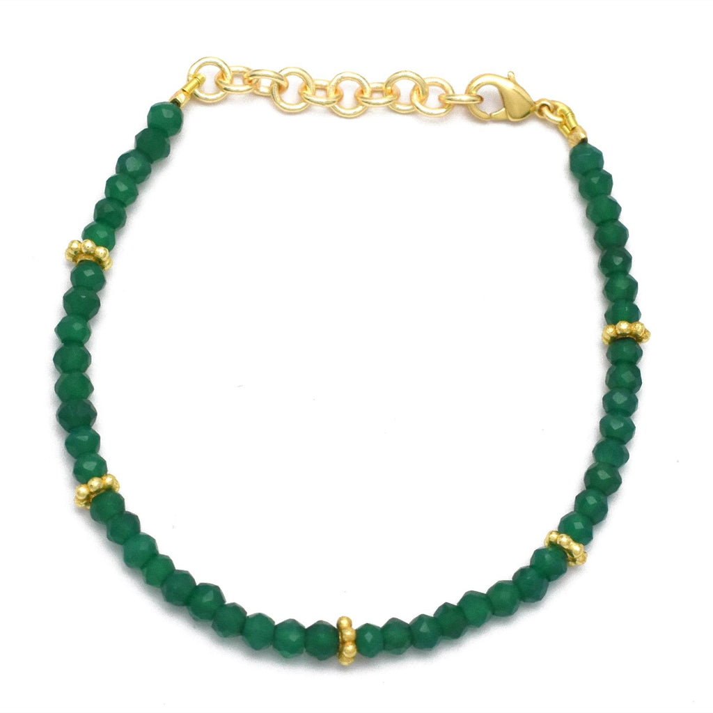 Multi Tourmaline Beads Bracelets - La Vitá Jewels