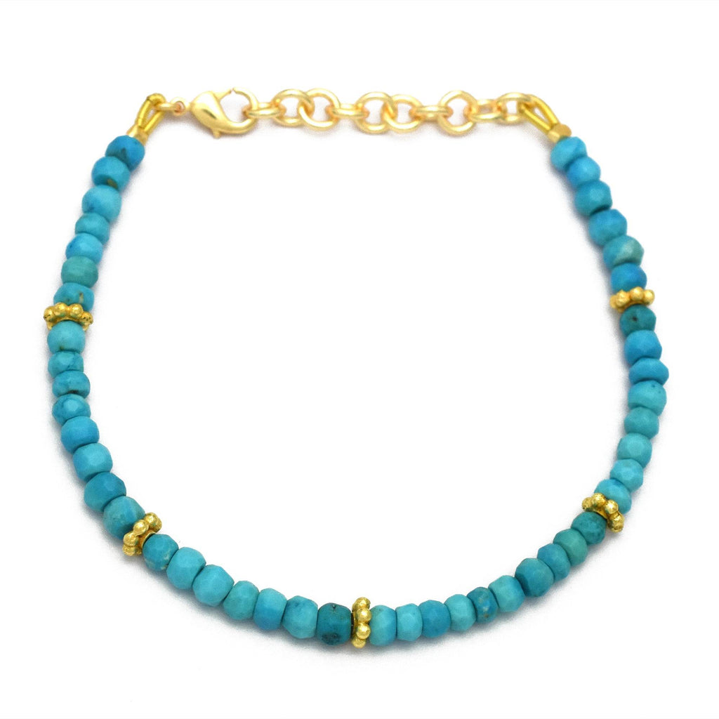 Multi Tourmaline Beads Bracelets - La Vitá Jewels