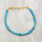 Multi Tourmaline Beads Bracelets - La Vitá Jewels