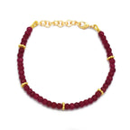 Multi Tourmaline Beads Bracelets - La Vitá Jewels
