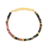 Multi Tourmaline Beads Bracelets