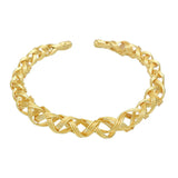 Brass Gold Plated Metal Adjustable Bangles