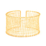 Golden Open Cuff Bracelets