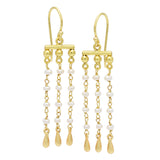 Pearls Fringe Earrings