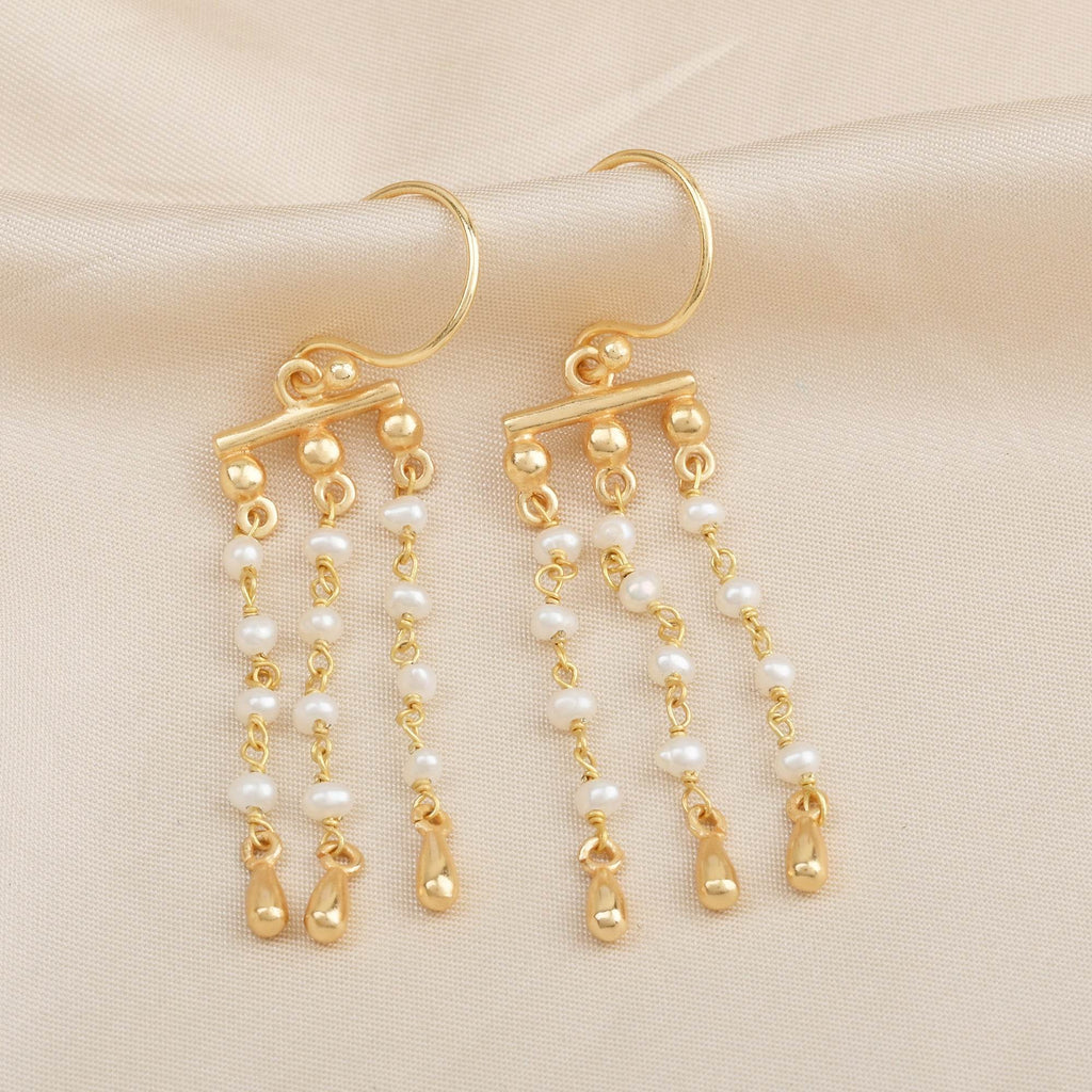 Precious Pearls Earrings - La Vitá Jewels