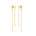 Fresh Water Pearl Threader Earrings