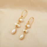 Moon Enlightenment Freshwater Pearl Earrings